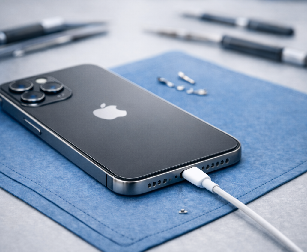 iPhone charging port repair
